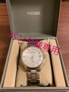 セイコー SEIKO 新品 メンズ 腕時計 ホワイト シルバーのサムネイル