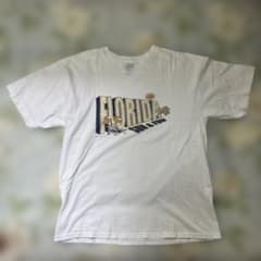 00s ヴィンテージ　プリントTシャツ ホワイト XL 古着　コピーライトのサムネイル