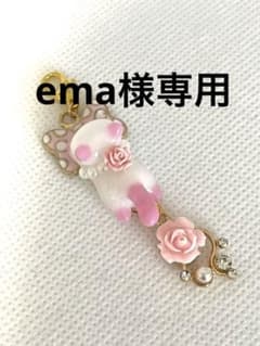 A88  ピンクリボン薔薇猫ちゃんのサムネイル