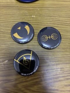 NARUTO 疾風伝 缶バッジ 3種セットのサムネイル