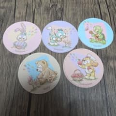ち*こ様 ダッフィーフレンズ コースター　 5枚セットのサムネイル