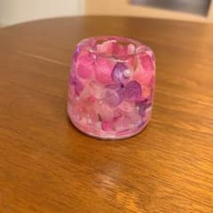 ぷんさま  ハーバリウム 雑貨 ハンドメイド ペンスタンド 歯ブラシ 紫陽花のサムネイル