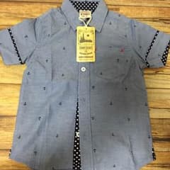 マリン柄シャツ 95センチのサムネイル