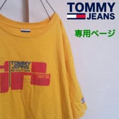 古着★TOMMY HILFIGER JEANS／プリント Tシャツ／M sizeのサムネイル