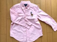 peach様専用【130cm ラルフローレン　シャツ】のサムネイル