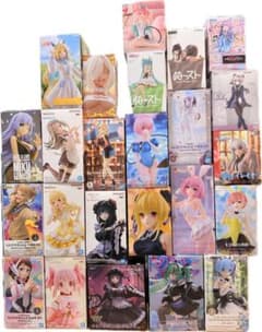 美少女系プライズフィギュア まとめ売り 24点セット　超メルカリ市期間→送料込みのサムネイル