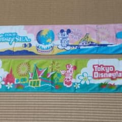 20×100センチ２枚・ミッキーミニーディズニーシー・ディズニーランド タオルのサムネイル