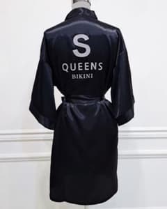 S QUEENS BIKINI ガウン ブラックのサムネイル