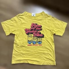GU ミニオンズ Tシャツ 140cm イエローのサムネイル