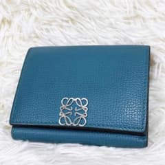 極美品✨LOEWE ロエベ アナグラム トライフォールド 三つ折り財布