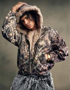 90s リアルツリー ダウンジャケット supreme stussy 希少】リアルツリー ファージャケット supreme STUSSY ネバザ - メルカリ