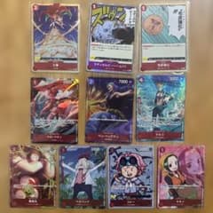 大特価】ワンピースカード 赤 パラレル フルアート 詰め合わせ 麦わら