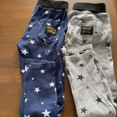 ゆあり様　130センチ星柄ズボン2本セットのサムネイル