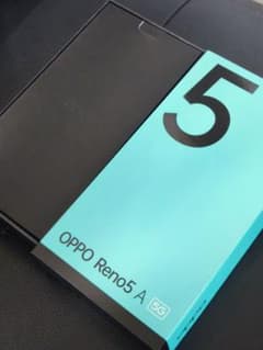 OPPO Reno5 A 5G 本体 ライトブルーのサムネイル
