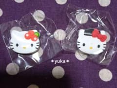 ハローキティ ＊ラバーアクセサリー 2個セットのサムネイル
