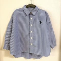 U.S. POLO ASSN. ストライプシャツ 100のサムネイル