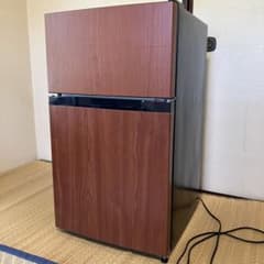 【期間限定】アイリスオーヤマ　2段冷蔵庫　ウッド調　木目 期間限定】アイリスオーヤマ 2段冷蔵庫 ウッド調 木目 - メルカリ