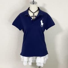 ♡y2k 平成ギャル 00s Ralph Lauren ビッグポニー Y2K♡ y2k ラルフローレン ビッグポニー ポロシャツ 平成ギャル 平成女児