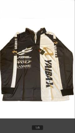 YAIBA-X 釣り用長袖Tシャツ 黒と白 XLのサムネイル