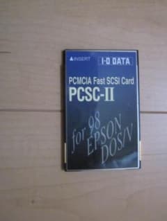 PCMCIA Fast SCSI Card PCSC-Ⅱのサムネイル