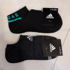 adidas キッズ ソックス 21-23cm 2足セットのサムネイル