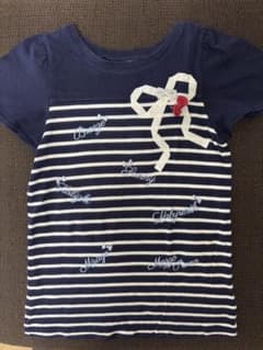 mezzo piano Candy girls (140cm)ボーダーTシャツのサムネイル