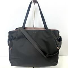 【未使用級】agnes b.ナイロントートバッグ 2way A4可 グレー 未使用級】agnes b.ナイロントートバッグ 2way A4可 グレー - メルカリ
