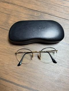 Ray-Ban RB3947V 2946 ゴールド メガネ 度入り ケース付き