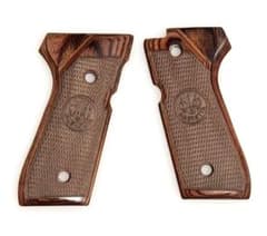 ベレッタ92シリーズ用 木製グリップ BERETTAロゴ刻印タイプのサムネイル