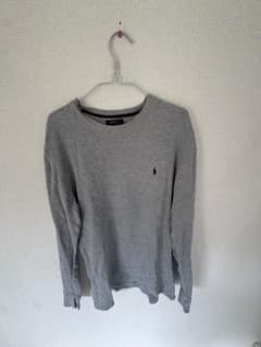 Polo Ralph Lauren ワッフルニット グレー Mのサムネイル