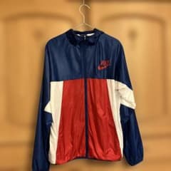 NIKE ナイロンジャケット トリコロールカラー NIKE ナイロンジャケット トリコロールカラー - メルカリ