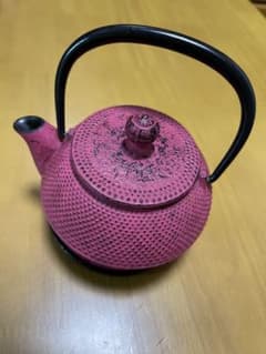 nanbu iron teapot ピンク 鉄瓶 日本製　南部鉄器 nanbu iron teapot ピンク 鉄瓶 日本製 南部鉄器 - メルカリ
