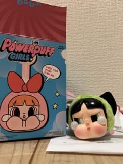 [정규품] POPMART 파워 퍼프 걸즈 crybaby BUTTERCUP