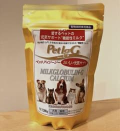 ペットアイジージー ミルクグロブリンG 200g 未開封のサムネイル