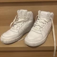 Nike ホワイト ハイカットスニーカー 7.5 USのサムネイル