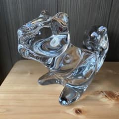 SASAKI CRYSTAL JAPAN 透明なガラス製 リスの小物入れ SASAKI CRYSTAL JAPAN 透明なガラス製 リスの小物入れ - メルカリ