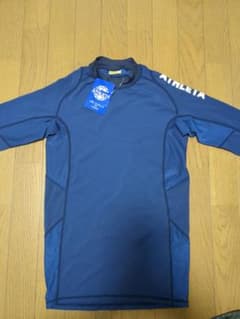 【新品】ATHLETA 長袖インナーシャツ ブルー Mのサムネイル