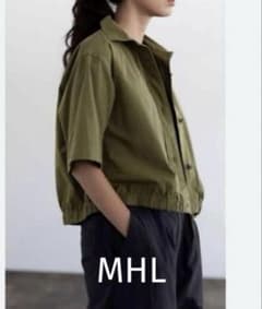 MHL 마가렛 하웰 반소매 셔츠 II