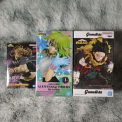 僕のヒーローアカデミア フィギュア セット 緑谷出久 葉隠透