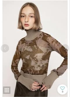 【新品・未着用】　SLY SHEER GLITTER JQ トップスのサムネイル