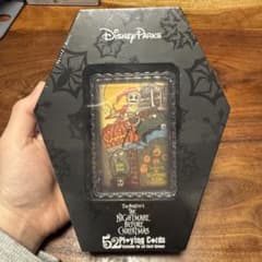 USDisney Parks 나이트메어 비포어 크리스마스 카드 놀이