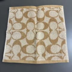 タオルハンカチ ベージュのサムネイル