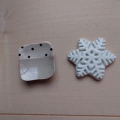 陶器の箸置き 2個セットのサムネイル