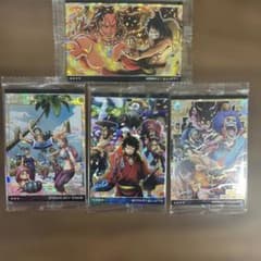 ワンピース カードゲーム ホログラムカード 4枚セット - メルカリ