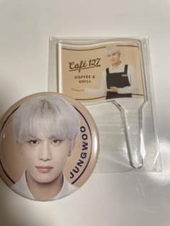 nct127 ジョンウ　缶バッチ　ピック　イリチルカフェのサムネイル