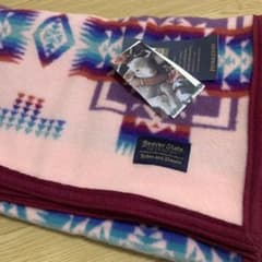 お値下げ Pendleton チーフジョセフ ブランケット ピンクのサムネイル