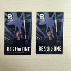 映画『BE:the ONE』ムビチケカード特典 オリジナルステッカーSHUNTOのサムネイル