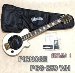 ★超美品★PIGNOSE PGG259 WH 専用ケース/チューナー付き ☆超美品☆PIGNOSE PGG259 WH 専用ケース/チューナー付き - メルカリ