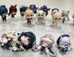 原神ミニフィギュア16個➕缶バッジ3個➕ラバスト3個➕同人誌➕アクスタ甘雨のサムネイル