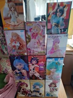 【未開封】美少女プライズ フィギュア まとめ売り 11点セット（ブルアカ/ 他）